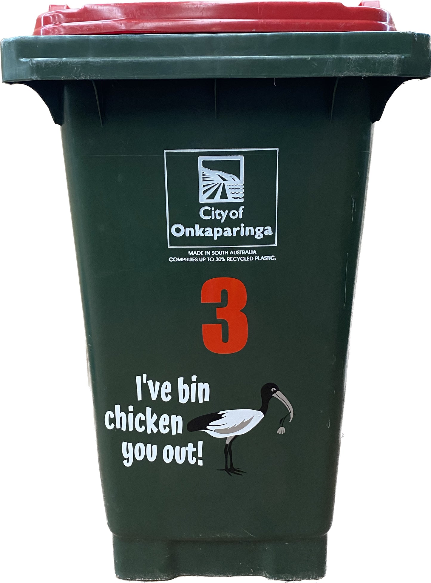 I've bin chicken you out! plus bin chicken picture